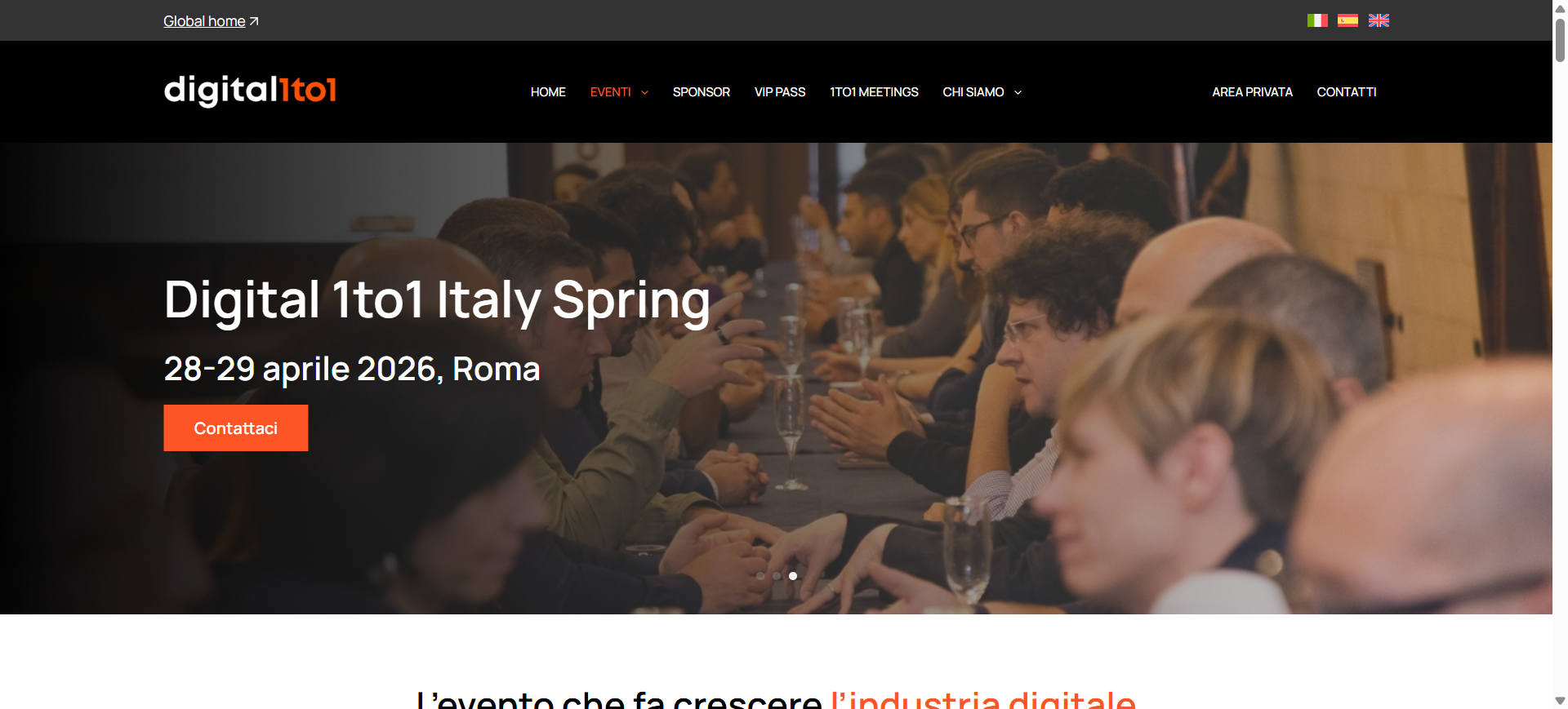 Digital 1to1 — hub digitale dell'evento di networking #1 in Europa