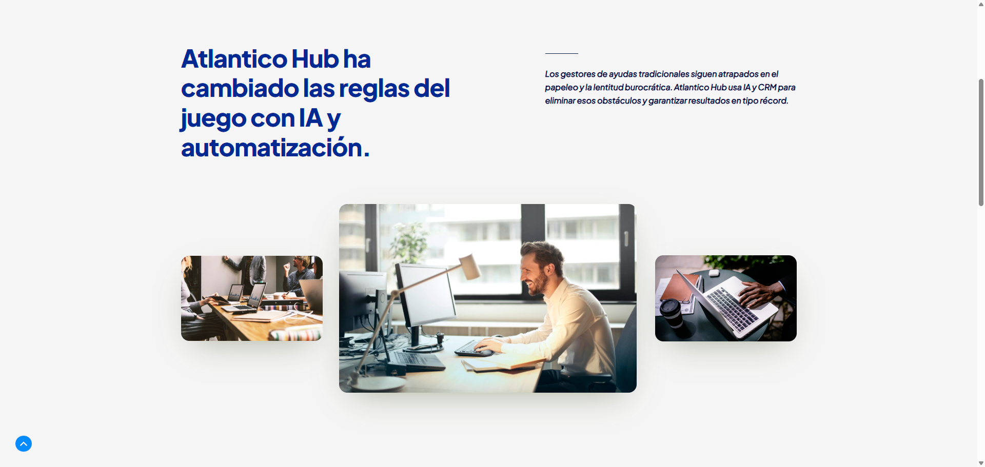 Atlántico Hub — IA e automazione cambiano le regole del gioco delle subvenciones